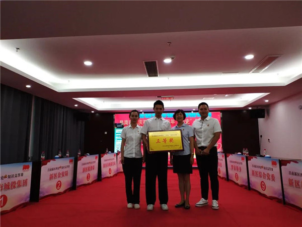 昌南新區(qū)、城投集團 開展慶祝建黨100周年“四史”知識競賽活動